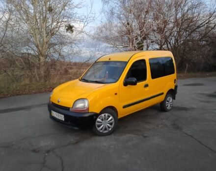 Желтый Рено Кенгу, объемом двигателя 1.9 л и пробегом 328 тыс. км за 3000 $, фото 5 на Automoto.ua