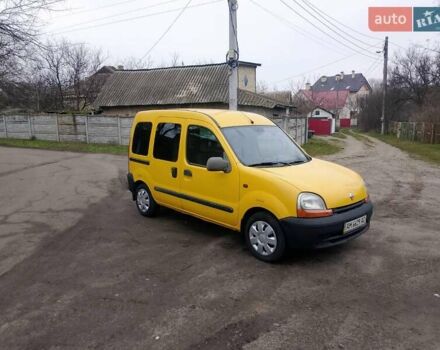 Желтый Рено Кенгу, объемом двигателя 1.9 л и пробегом 215 тыс. км за 3000 $, фото 8 на Automoto.ua