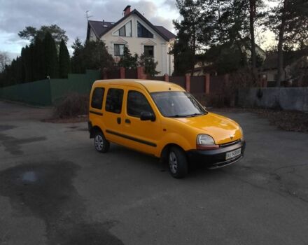 Желтый Рено Кенгу, объемом двигателя 1.9 л и пробегом 328 тыс. км за 3000 $, фото 3 на Automoto.ua