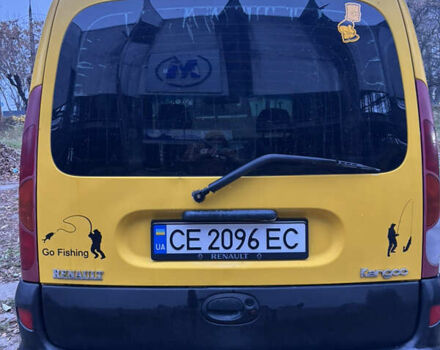 Желтый Рено Кенгу, объемом двигателя 1.87 л и пробегом 358 тыс. км за 3000 $, фото 2 на Automoto.ua