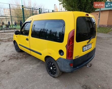 Желтый Рено Кенгу, объемом двигателя 1.9 л и пробегом 229 тыс. км за 3200 $, фото 9 на Automoto.ua