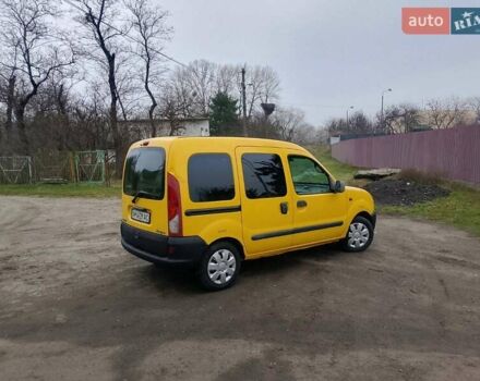 Желтый Рено Кенгу, объемом двигателя 1.9 л и пробегом 215 тыс. км за 3000 $, фото 15 на Automoto.ua