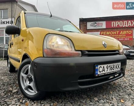 Желтый Рено Кенгу, объемом двигателя 1.9 л и пробегом 215 тыс. км за 2500 $, фото 2 на Automoto.ua