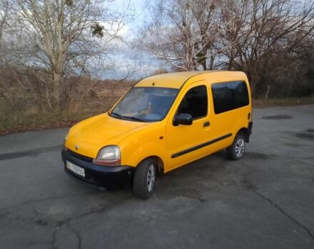 Желтый Рено Кенгу, объемом двигателя 1.9 л и пробегом 328 тыс. км за 3000 $, фото 2 на Automoto.ua