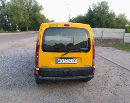 Желтый Рено Кенгу, объемом двигателя 1.9 л и пробегом 270 тыс. км за 2500 $, фото 4 на Automoto.ua