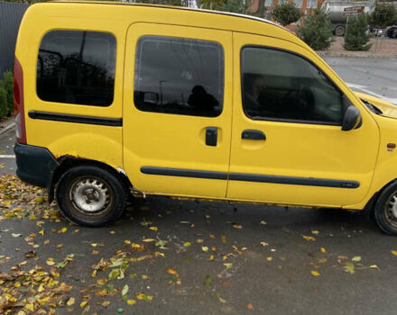 Желтый Рено Кенгу, объемом двигателя 1.87 л и пробегом 380 тыс. км за 2000 $, фото 3 на Automoto.ua