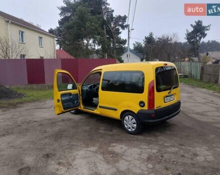 Желтый Рено Кенгу, объемом двигателя 1.9 л и пробегом 215 тыс. км за 3000 $, фото 11 на Automoto.ua