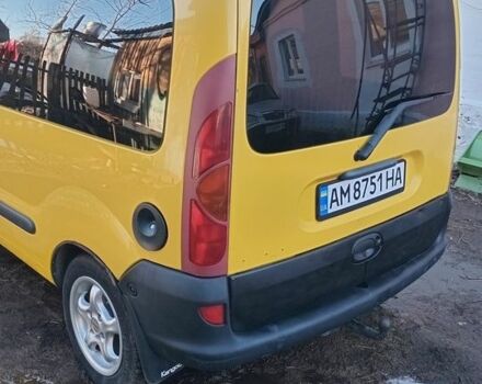 Желтый Рено Кенгу, объемом двигателя 1.87 л и пробегом 240 тыс. км за 2550 $, фото 5 на Automoto.ua