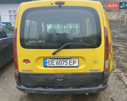 Жовтий Рено Кєнгу, об'ємом двигуна 1.9 л та пробігом 288 тис. км за 1500 $, фото 4 на Automoto.ua