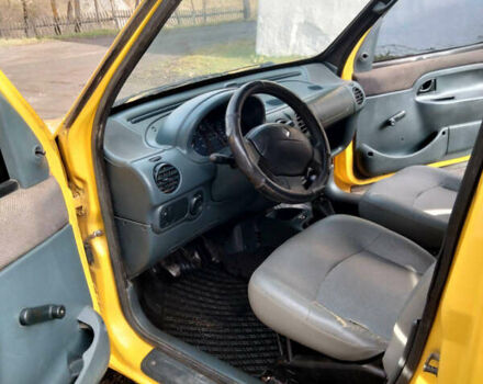 Желтый Рено Кенгу, объемом двигателя 1.87 л и пробегом 382 тыс. км за 2350 $, фото 10 на Automoto.ua