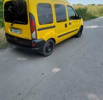 Желтый Рено Кенгу, объемом двигателя 1.9 л и пробегом 257 тыс. км за 3300 $, фото 23 на Automoto.ua