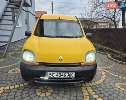 Желтый Рено Кенгу, объемом двигателя 1.9 л и пробегом 300 тыс. км за 2500 $, фото 3 на Automoto.ua