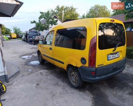 Желтый Рено Кенгу, объемом двигателя 1.9 л и пробегом 235 тыс. км за 1850 $, фото 2 на Automoto.ua