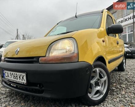 Желтый Рено Кенгу, объемом двигателя 1.9 л и пробегом 215 тыс. км за 2500 $, фото 1 на Automoto.ua
