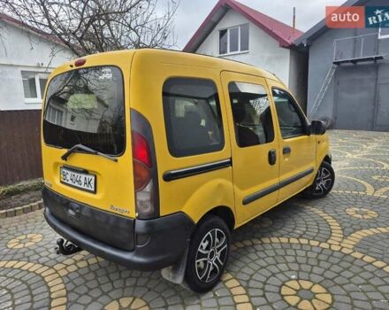 Желтый Рено Кенгу, объемом двигателя 1.9 л и пробегом 300 тыс. км за 2500 $, фото 10 на Automoto.ua