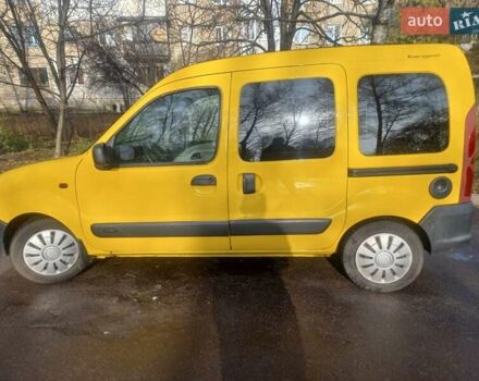 Желтый Рено Кенгу, объемом двигателя 1.9 л и пробегом 222 тыс. км за 3300 $, фото 2 на Automoto.ua