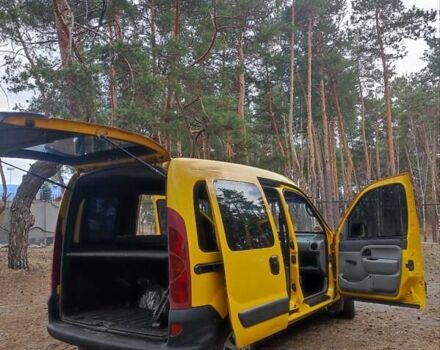 Желтый Рено Кенгу, объемом двигателя 1.9 л и пробегом 200 тыс. км за 3150 $, фото 7 на Automoto.ua