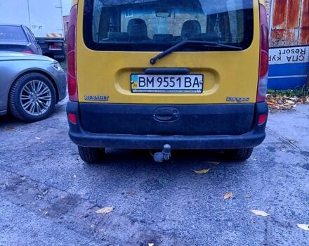 Желтый Рено Кенгу, объемом двигателя 1.9 л и пробегом 300 тыс. км за 3700 $, фото 1 на Automoto.ua