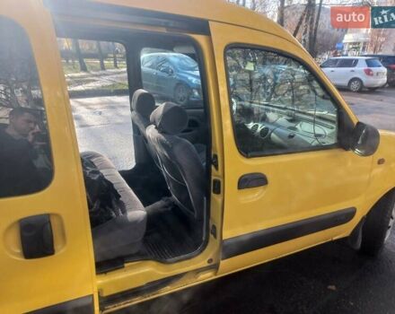 Желтый Рено Кенгу, объемом двигателя 1.9 л и пробегом 222 тыс. км за 3300 $, фото 13 на Automoto.ua