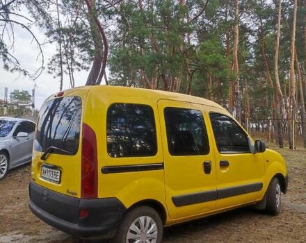 Желтый Рено Кенгу, объемом двигателя 1.9 л и пробегом 200 тыс. км за 3150 $, фото 3 на Automoto.ua