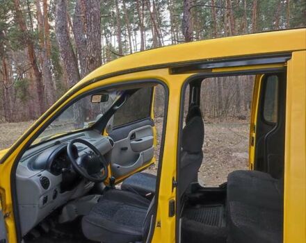 Желтый Рено Кенгу, объемом двигателя 1.9 л и пробегом 200 тыс. км за 3150 $, фото 11 на Automoto.ua