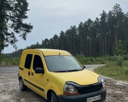 Желтый Рено Кенгу, объемом двигателя 1.9 л и пробегом 165 тыс. км за 2500 $, фото 3 на Automoto.ua