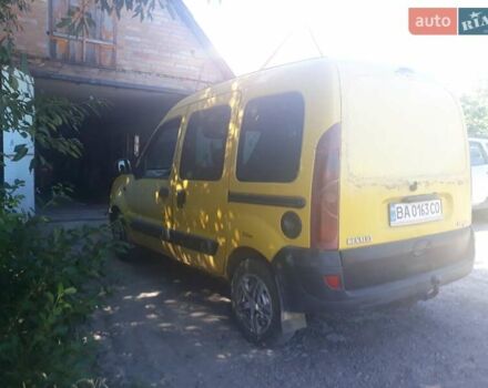 Желтый Рено Кенгу, объемом двигателя 1.9 л и пробегом 300 тыс. км за 2300 $, фото 4 на Automoto.ua