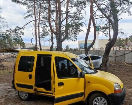 Желтый Рено Кенгу, объемом двигателя 1.9 л и пробегом 200 тыс. км за 3150 $, фото 4 на Automoto.ua