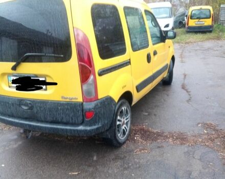 Рено Кєнгу 2001 у Барышевке на Automoto.ua Жовтий Рено Кєнгу, об'ємом двигуна 0 л та пробігом 240 тис. км за 3500 $, фото 1 на Automoto.ua