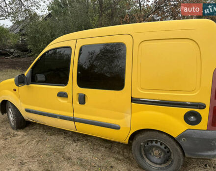 Желтый Рено Кенгу, объемом двигателя 1.9 л и пробегом 250 тыс. км за 2000 $, фото 2 на Automoto.ua