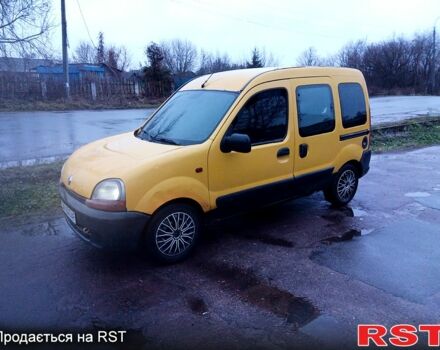 Желтый Рено Кенгу, объемом двигателя 1.9 л и пробегом 326 тыс. км за 2500 $, фото 7 на Automoto.ua
