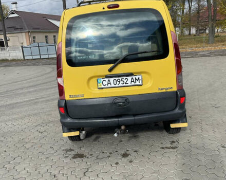 Рено Кєнгу 2001 у Жашкове на Automoto.ua Жовтий Рено Кєнгу, об'ємом двигуна 1.9 л та пробігом 342 тис. км за 3200 $, фото 4 на Automoto.ua