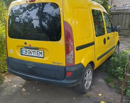 Желтый Рено Кенгу, объемом двигателя 1.9 л и пробегом 358 тыс. км за 3500 $, фото 1 на Automoto.ua
