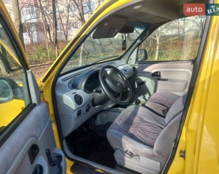 Желтый Рено Кенгу, объемом двигателя 1.9 л и пробегом 222 тыс. км за 3300 $, фото 11 на Automoto.ua
