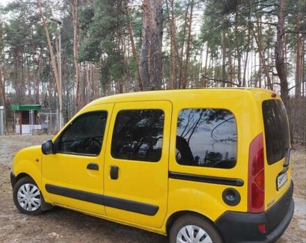 Желтый Рено Кенгу, объемом двигателя 1.9 л и пробегом 200 тыс. км за 3150 $, фото 2 на Automoto.ua