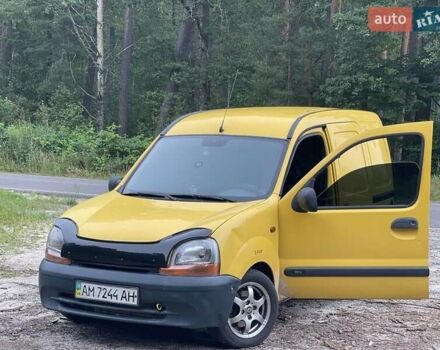 Желтый Рено Кенгу, объемом двигателя 1.9 л и пробегом 165 тыс. км за 2500 $, фото 2 на Automoto.ua