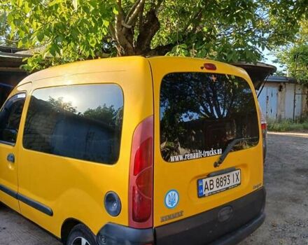 Желтый Рено Кенгу, объемом двигателя 1.9 л и пробегом 271 тыс. км за 3100 $, фото 6 на Automoto.ua