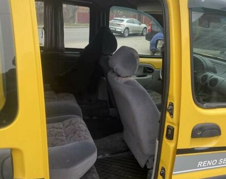 Желтый Рено Кенгу, объемом двигателя 1.9 л и пробегом 398 тыс. км за 2300 $, фото 5 на Automoto.ua
