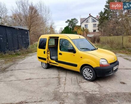 Желтый Рено Кенгу, объемом двигателя 1.9 л и пробегом 167 тыс. км за 3000 $, фото 19 на Automoto.ua
