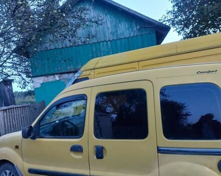 Рено Кенгу 2002 в Черновцах на Automoto.ua Желтый Рено Кенгу, объемом двигателя 1.9 л и пробегом 266 тыс. км за 3500 $, фото 3 на Automoto.ua