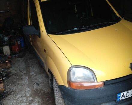 Желтый Рено Кенгу, объемом двигателя 1.9 л и пробегом 200 тыс. км за 2950 $, фото 1 на Automoto.ua