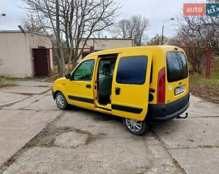 Желтый Рено Кенгу, объемом двигателя 1.9 л и пробегом 167 тыс. км за 3000 $, фото 22 на Automoto.ua