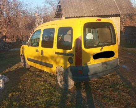 Жовтий Рено Кєнгу, об'ємом двигуна 1.9 л та пробігом 229 тис. км за 3000 $, фото 2 на Automoto.ua
