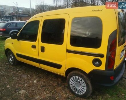 Желтый Рено Кенгу, объемом двигателя 1.87 л и пробегом 250 тыс. км за 2200 $, фото 2 на Automoto.ua