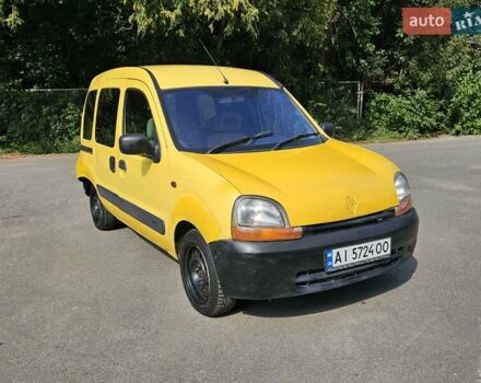 Желтый Рено Кенгу, объемом двигателя 1.39 л и пробегом 230 тыс. км за 1850 $, фото 3 на Automoto.ua