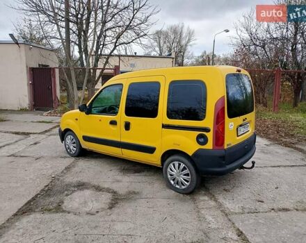 Желтый Рено Кенгу, объемом двигателя 1.9 л и пробегом 167 тыс. км за 3000 $, фото 4 на Automoto.ua
