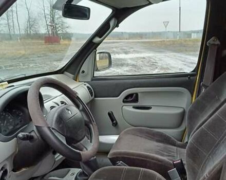 Жовтий Рено Кєнгу, об'ємом двигуна 1.9 л та пробігом 226 тис. км за 2600 $, фото 8 на Automoto.ua