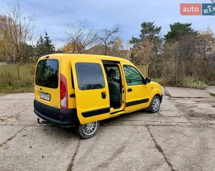 Желтый Рено Кенгу, объемом двигателя 1.9 л и пробегом 167 тыс. км за 3000 $, фото 18 на Automoto.ua