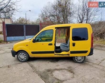 Желтый Рено Кенгу, объемом двигателя 1.9 л и пробегом 167 тыс. км за 3000 $, фото 16 на Automoto.ua