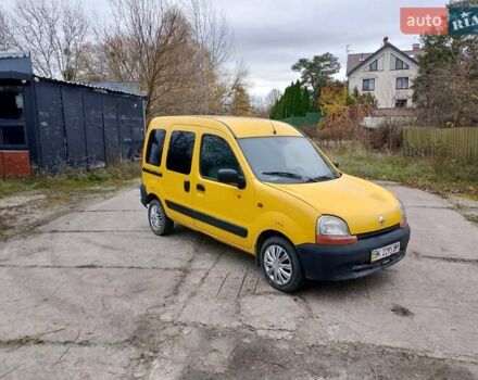 Желтый Рено Кенгу, объемом двигателя 1.9 л и пробегом 167 тыс. км за 3000 $, фото 2 на Automoto.ua